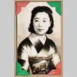Portrait of a woman in a kimono (ddr-densho-404-340)