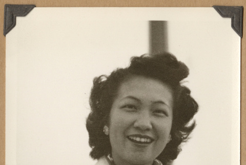 Ruth (Saitow) Kikawa at U.C.L.A. (ddr-densho-542-346)