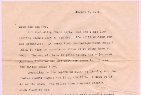 Letter from Tadashi Ishida to Mr. & Mrs. Y Ishida (ddr-densho-535-386)