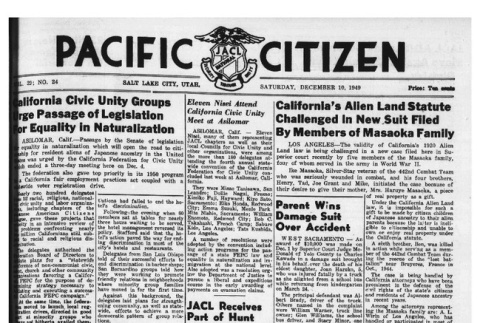 The Pacific Citizen, Vol. 29 No. 24 (December 10, 1949) (ddr-pc-21-49)