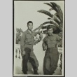 Two Japanese American soldiers in France (ddr-densho-201-386)