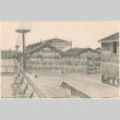 Drawing of the latrine and barracks at Tanforan Assembly Center (ddr-densho-392-8)