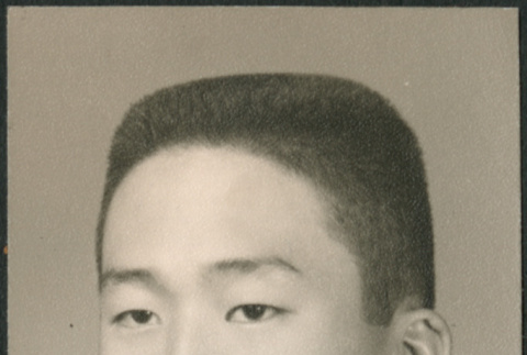 Portrait of young man (ddr-densho-523-317)