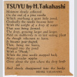Clipping of poem by Henri Takahashi (ddr-densho-410-274)