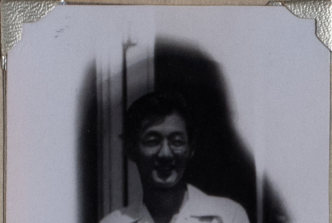 Man in white shirt (ddr-densho-587-40)