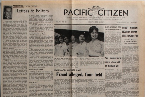 Pacific Citizen, Vol. 78, No. 14 (April 12, 1974) (ddr-pc-46-14)