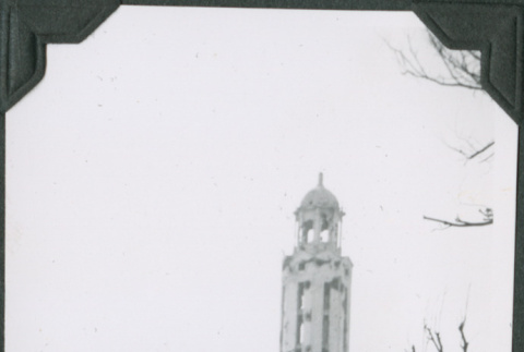 Tower above large building (ddr-ajah-2-701)