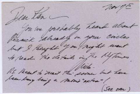 Card from Michi Kobi to Kaneji Domoto (ddr-densho-329-1177)