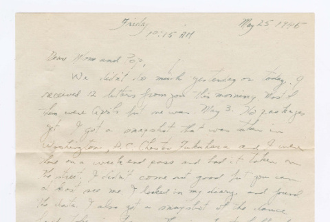 Letter from Tadashi Ishida to Mr. & Mrs. Y Ishida (ddr-densho-535-189)