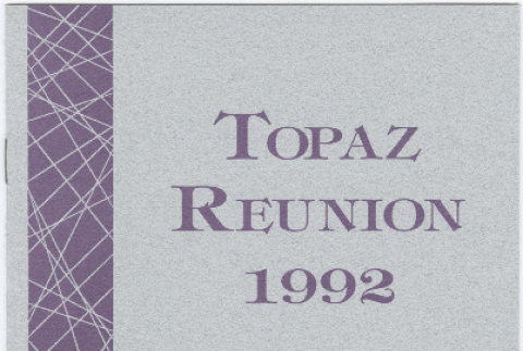 Topaz Reunion booklet (ddr-densho-392-83)