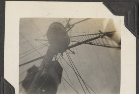 Crow's nest on a ship (ddr-densho-432-59)