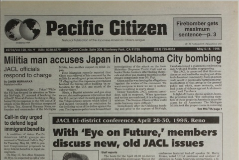 Pacific Citizen, Vol. 120, No. 9 (May 5-18, 1995) (ddr-pc-67-9)