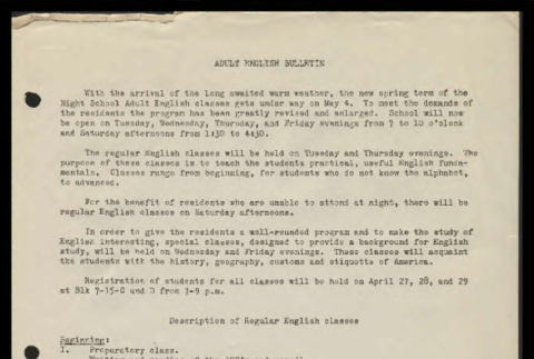 Night school bulletin (1943) (ddr-csujad-55-664)