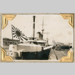 Docked Japanese ship (ddr-densho-383-304)