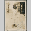 Woman on sidewalk (ddr-densho-316-180)