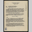 Memo from Heart Mountain Temporary Council of Block Chairmen to Mr. William S. Myer, WRA Director, August 11, 1943 (ddr-csujad-55-434)
