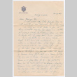 Letter from Tadashi Ishida to Mr. & Mrs. Y Ishida (ddr-densho-535-68)