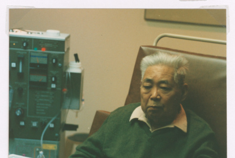 Takeo Isoshima during kidney dialysis (ddr-densho-477-633)