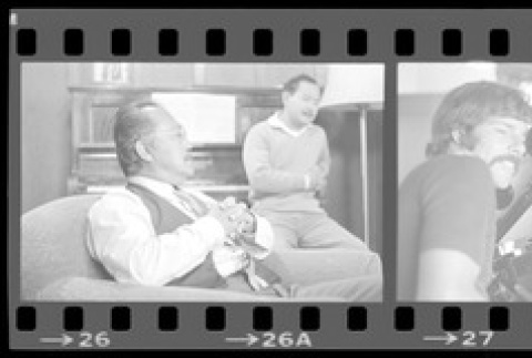 Negative film strip for Farewell to Manzanar scene stills (ddr-densho-317-121)