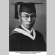 Graduation portrait of Shizuto Kawamura (ddr-ajah-6-73)