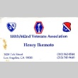 Henry Ikemoto, 100th/442nd Veterans Association [business card] (ddr-csujad-1-180)