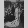Frank and Hisa Ishii on their wedding day (ddr-csujad-50-1)