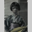 Young girl in kimono (ddr-densho-252-125)