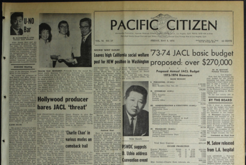 Pacific Citizen, Vol. 74, No. 17 (May 5, 1972) (ddr-pc-44-17)