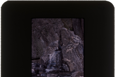 Waterfall at the Paredes project (ddr-densho-377-539)