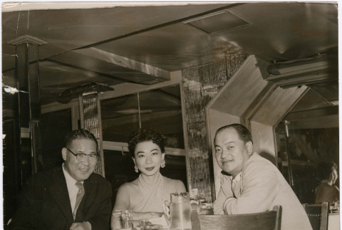 Mary Mon Toy with Shigeo Nagano and Ted (ddr-densho-367-158)