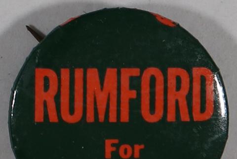 Rumford for Senator pin (ddr-densho-433-961)