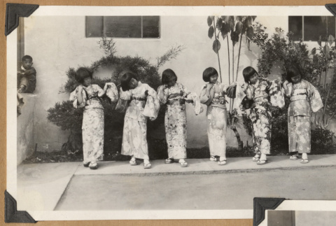 Group of girls in kimonos (ddr-densho-542-175)