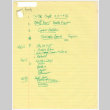 Miscellaneous notes (ddr-densho-1007-885)