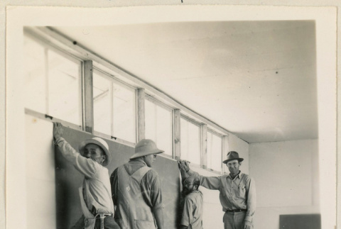 Carpenters at work (ddr-densho-37-1000)