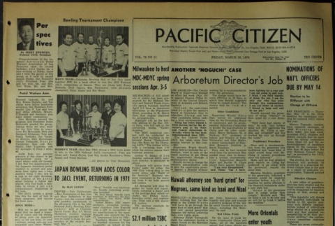 Pacific Citizen, Vol. 70, No. 11 (March 20, 1970) (ddr-pc-42-11)