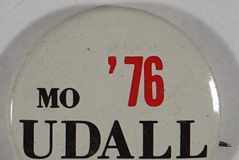 Mo '76 Udall pin (ddr-densho-433-952)