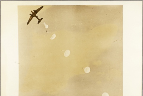 Marines parachuting from a plane (ddr-njpa-13-41)