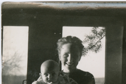 Woman holding infant (ddr-densho-329-721)