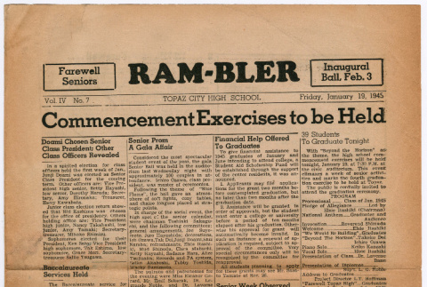 The Ram-bler Vol. 4 No. 7 (January 19, 1945) (ddr-densho-484-26)