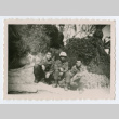 Soldiers kneeling in park (ddr-densho-368-169)