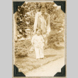 Mother and young son on lawn (ddr-densho-383-224)