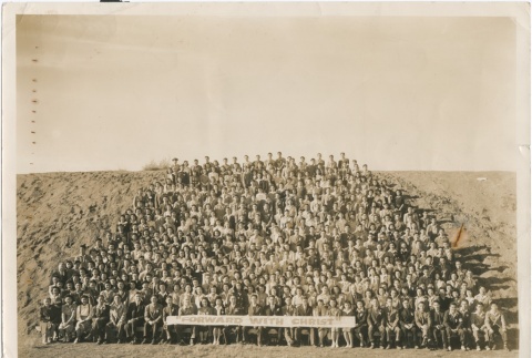 Group photograph of the Y.P.C.C. at Tule Lake (ddr-densho-296-95)