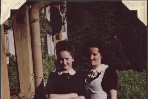 Color photo of two young women (ddr-densho-466-837)