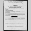 Declaration of eligibility by persons identified by the Office of Redress Administration (ddr-csujad-55-2121)