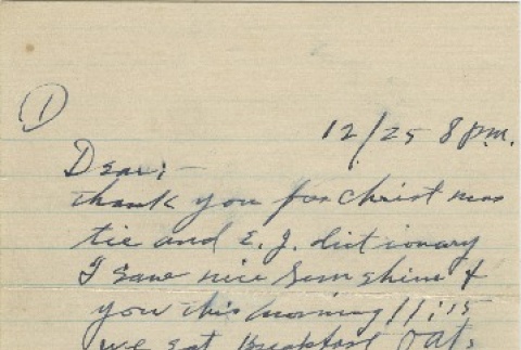 Letter from Issei man (December 25, 1941) (ddr-densho-140-37)