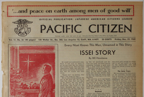 Pacific Citizen, Vol. 51, No. 26 (December 23, 1960) (ddr-pc-32-52)