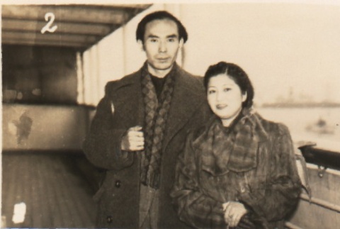 Saburo Miyamoto and his wife (ddr-njpa-4-711)