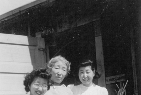 Mother and two daughters (ddr-densho-102-22)