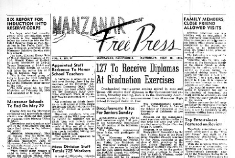Manzanar Free Press Vol. 6 No. 97 (May 26, 1945) (ddr-densho-125-342)