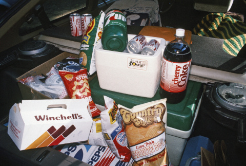 A car trunk full of snacks (ddr-densho-336-1778)